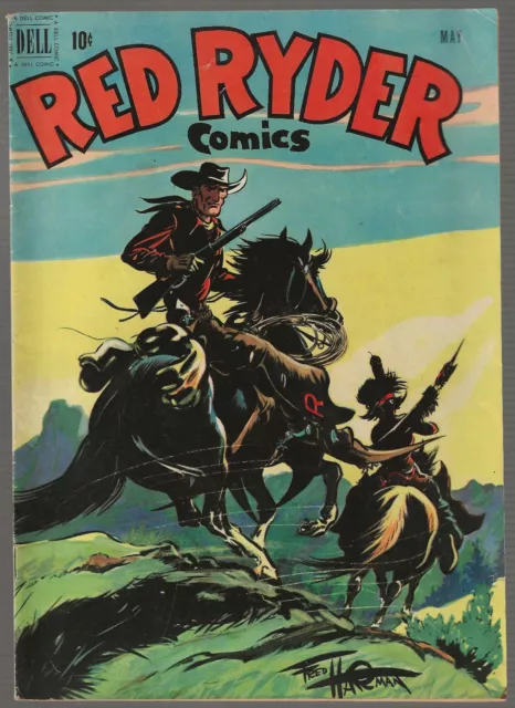 Red Ryder Comics 94 Golden Age Dell Western Comic Book 1951 Fine Condition