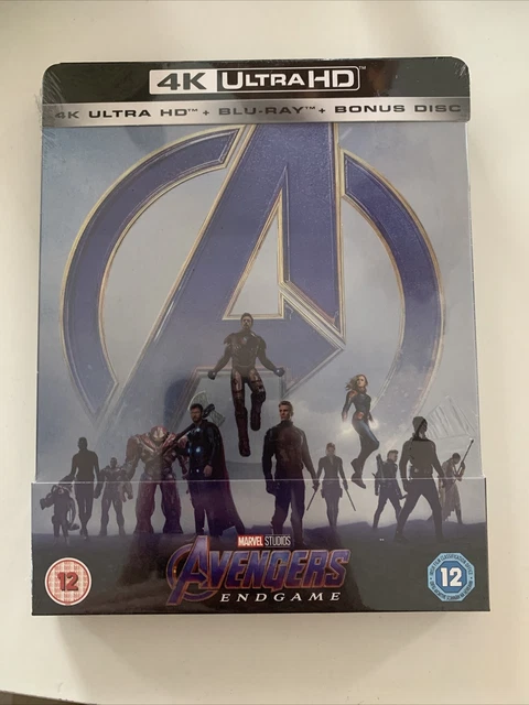 Steelbook - Avengers - Endgame  - BR 4K VF + Bluray - Éditon Zavvi