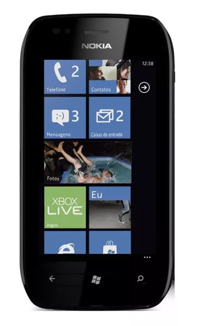Nokia Lumia 710 en Noir Portable Mannequin Attrappe - Accessoires, Déco, Motif