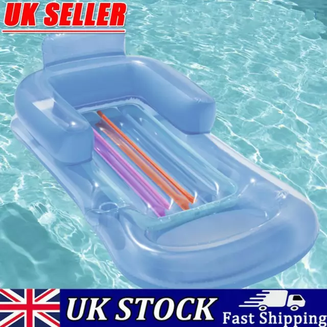 Inflatable Floating Row Lightweight Floating Boat Lounge for Pool Party Supplies