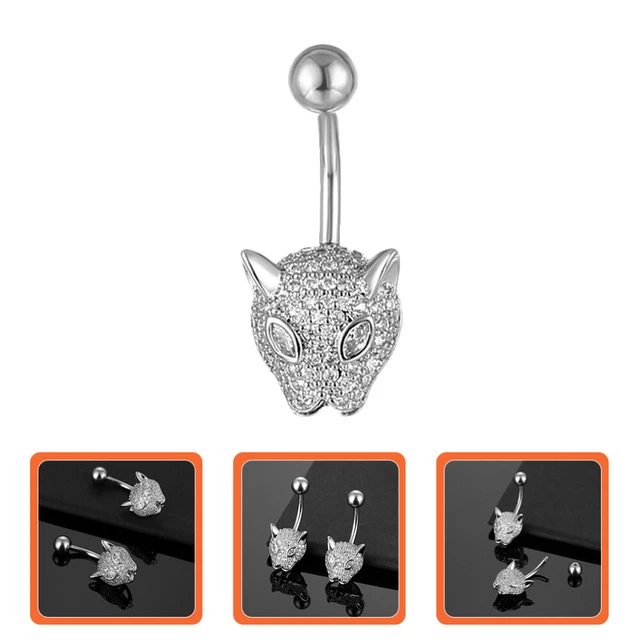Piercing pancia anello ombelico anelli per donna leopardo pancia anello corpo gioielli