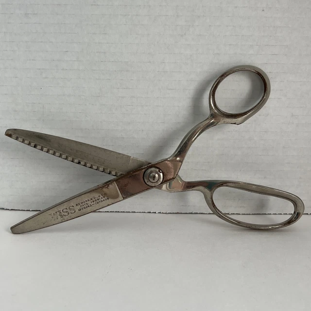 Patentes de tijeras roscadoras vintage de 9" Wiss Quality 1959190, 1965443, 1970408