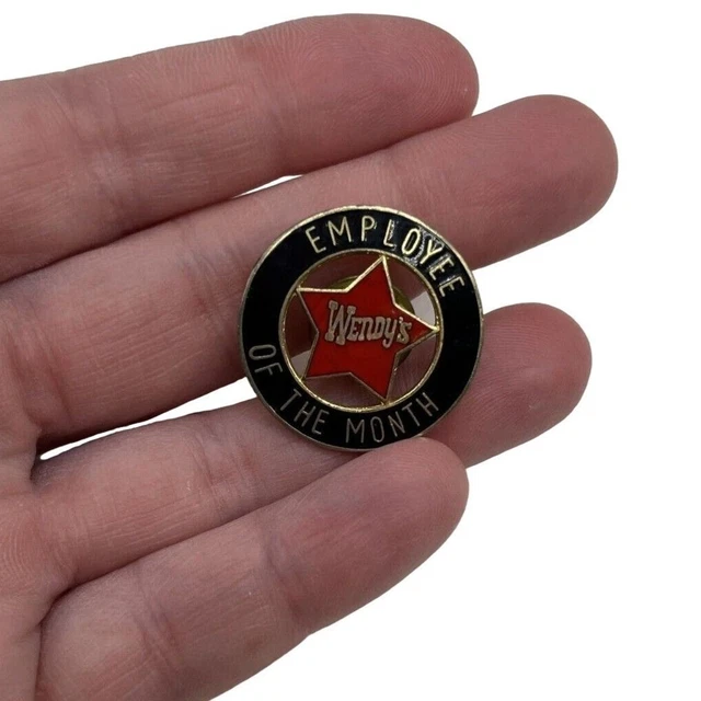 Wendy's Employee of the Month Pin