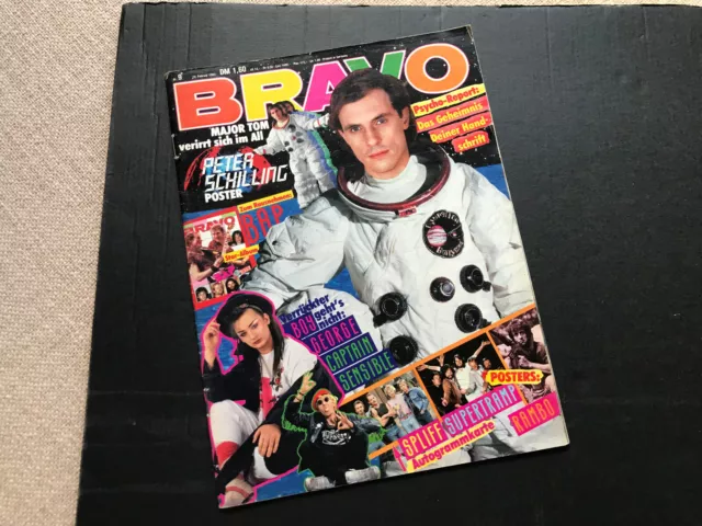 "Bravo" 1983/9  mit Poster und Star Karte  gut erhalten