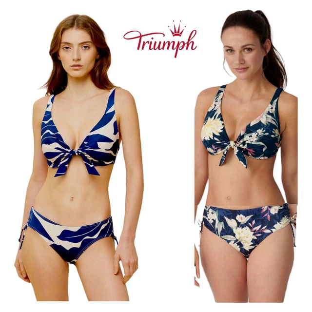 Triumph costumi da bagno donna due pezzi TG.46 - 52 D-E bikini mare con ferretto