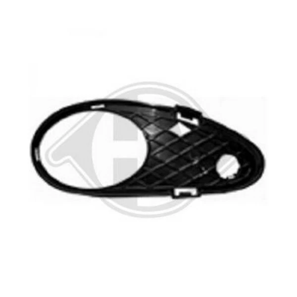 BLIC Griglia Paraurti Anteriore Destra (Dx) - Compatibile Con VW Touran E Caddy - Colore Nero - Sostituto OE 2K5853666 - 4