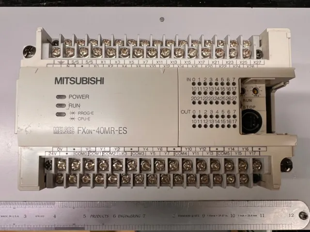 Mitsubishi Melsec FX-40MR-ES PLC Programmable Controller