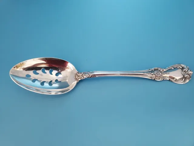 Towle OLD MASTER Sterling Silver 8-5/8" Pierced Serving Table Spoon
