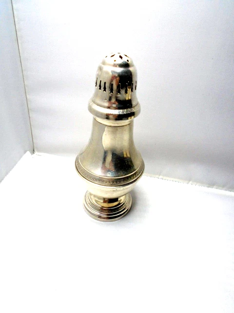 Beautiful Solid Silver Continental Sugar Sifter Shaker Originating from Egypt