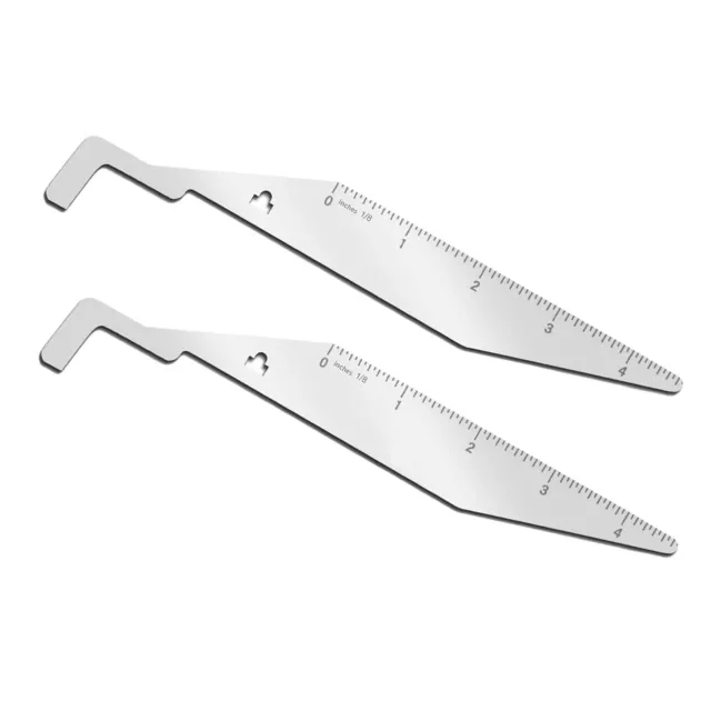 2PCS Leverage Tools Spring Steel Firefighting Tool With Scale Hand Pry Tools