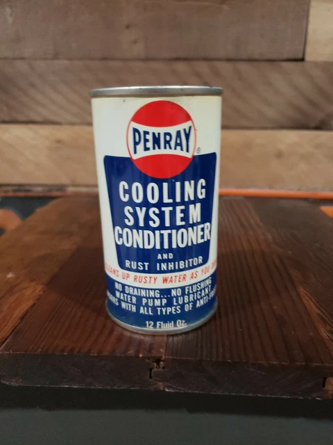 VINTAGE PENRAY COOLING SYSTEM CONDITIONER 12 Oz Full Can Great Cond Estate Find