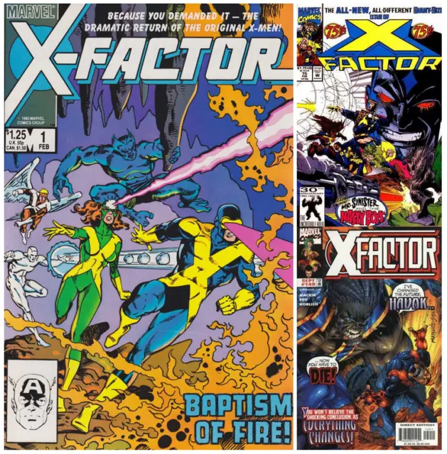 X-Factor U PICK comic 1-149 5 6 1st Apocalypse 15 23 24 1986 Annual 1990 Marvel