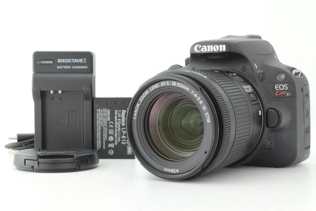 CANON EOS KISS X7 Digital SLR Camera with EF-S 18-55mm Lens