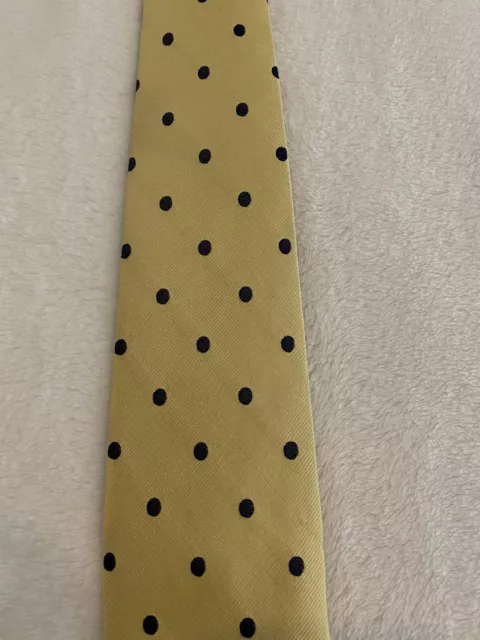 Vineyard Vines Tie - Yellow Polka Dot