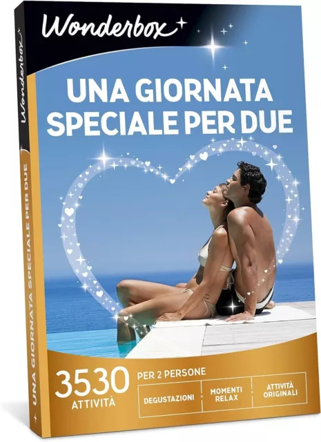 Cofanetto Regalo Una Giornata Speciale Per Due Idea San Valentino Relax Coppia