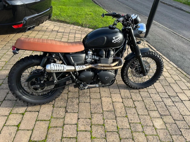 TRIUMPH BONNEVILLE T100 scrambler 4 133.00 PicClick UK