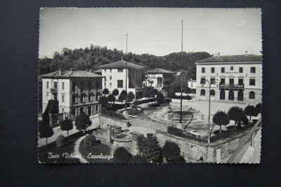 Udine 1930 Loggetta S Giovanni e Castello Cartolina 