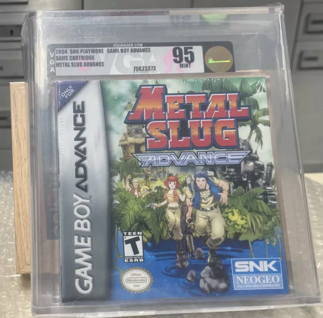 METAL SLUG ADVANCE  95 VGA Gold MINT- No Wata- Game Boy- No AES- Nintendo - New