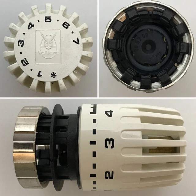 Vaillant VRH RW 9516 Thermostatkopf – Generalüberholt Für VK65 – Made In Germany