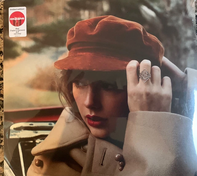 TAYLOR SWIFT RED Taylor’s Version Target Exclusive Red Vinyl Record LP