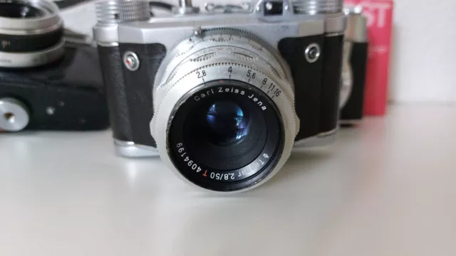 Konvolut Analoger Kameras Rangefinder Altix Kodak Konica Belichtungsmesser 3