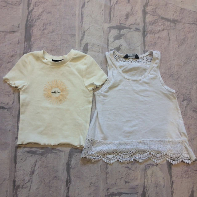 Girls Clothes Bundle 4-5 Years  Tops T-shirts Shorts Skirt TU George Etc 5