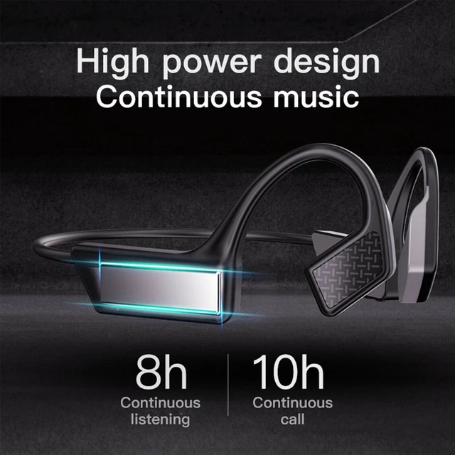 Bone Conduction Headset Wireless Outdoor Sport Open Ear Headphones for Bluetooth