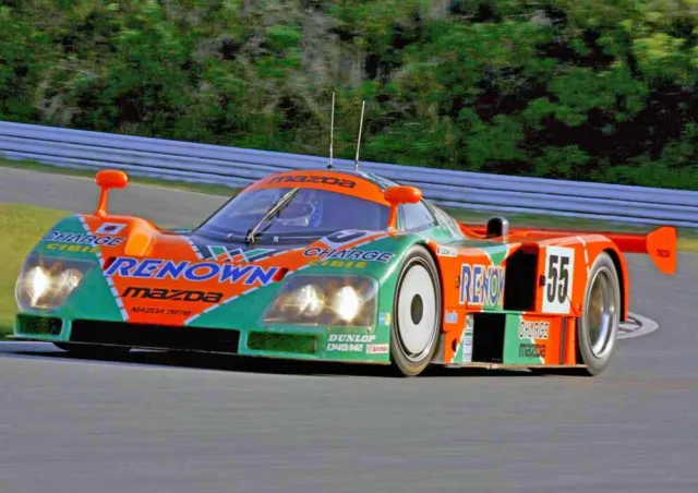 Johnny Herbert, 1991 Le Mans, Mazda 787B, A3 Photo