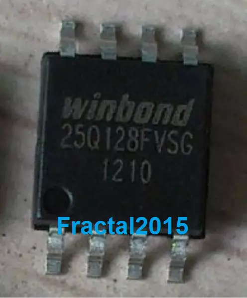 1Pcs W25q128fvssig W25Q128FVSG 25Q128FVSG 25Q128 128M-BIT WINBOND SOP-8 BIOSCHIP