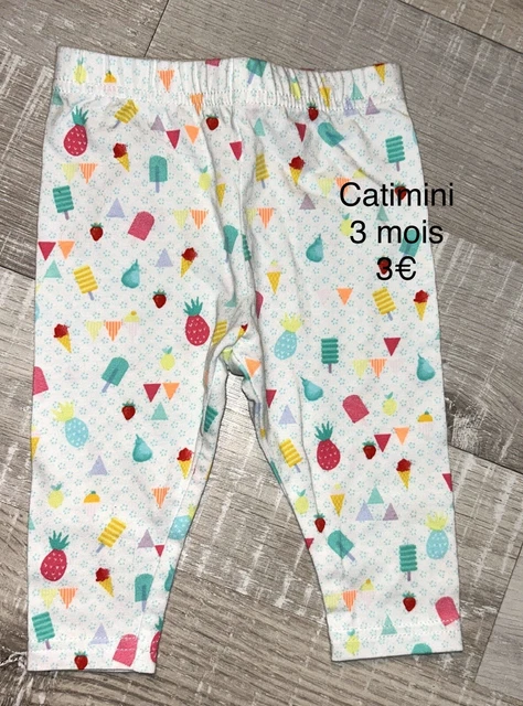 Legging Blanc Catimini Fille - 2016846-blanc0