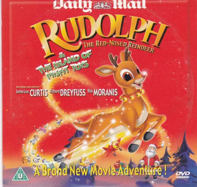 Rudolph The Red-Nosed Reindeer & The Island Of Misfit Toys ( Daily Mail Dvd )