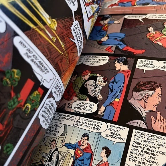 Superman The Earth Stealers Graphic Novel Comic, 1988 6