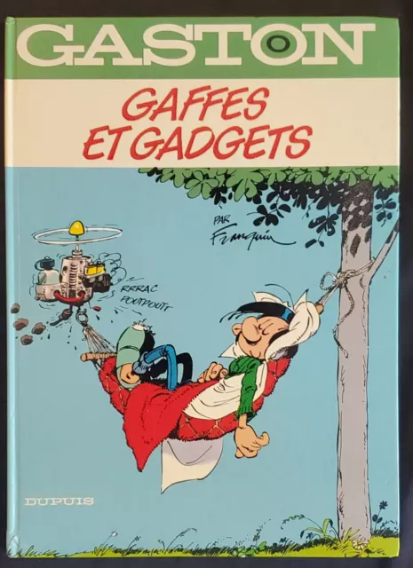 Gaston Lagaffe T0 Gaffes et Gadgets EO 1985 Franquin Dupuis Comme neuf