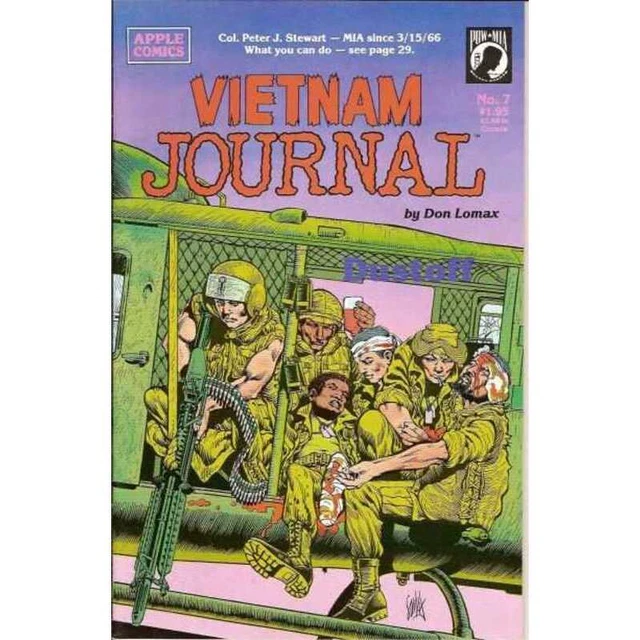Vietnam Journal #7 in Very Fine condition. Apple comics [r{