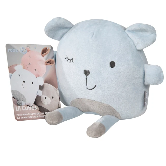 Cojín de peluche Roba Kids estilo azul claro cielo EXCELENTE