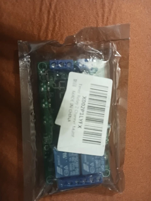 2 Channel Timer Delay Relay Module AC   Display 0.01s~999min O0T0