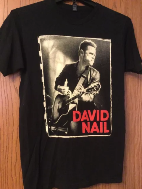 David Nail - Black Shirt - M - Tultex