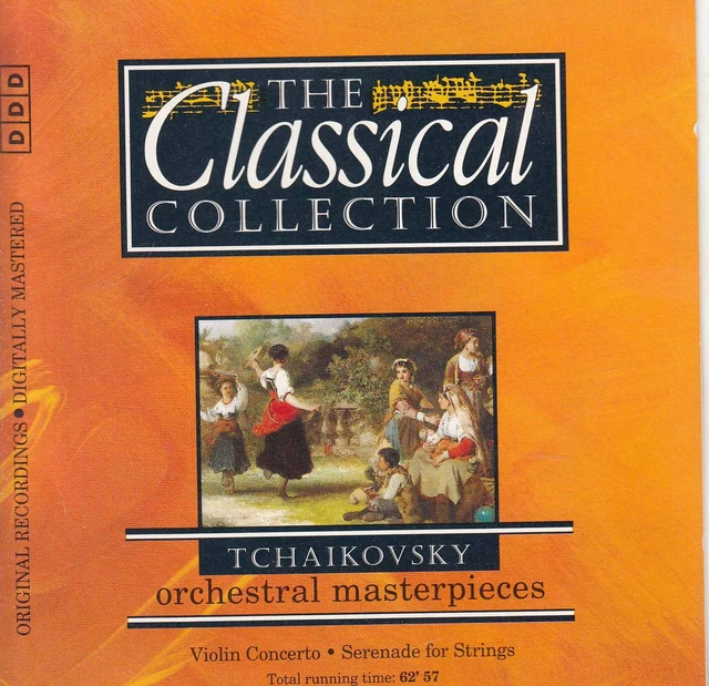 TCHAIKOVSKY ORCHESTRAL MASTERPIECES The Classical Collection CD #40 ...
