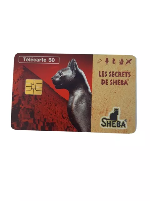 carte téléphonique télécarte RARE SHEBA N 1 (7000ex)