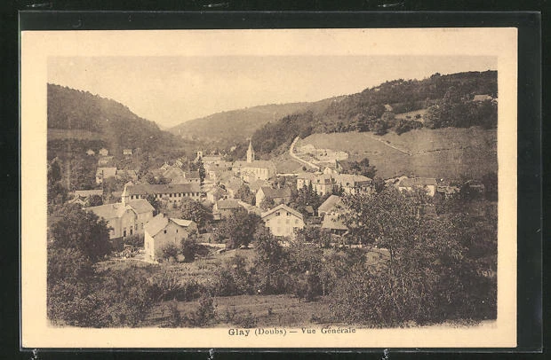 CPA Glay, Vue Générale, vue générale