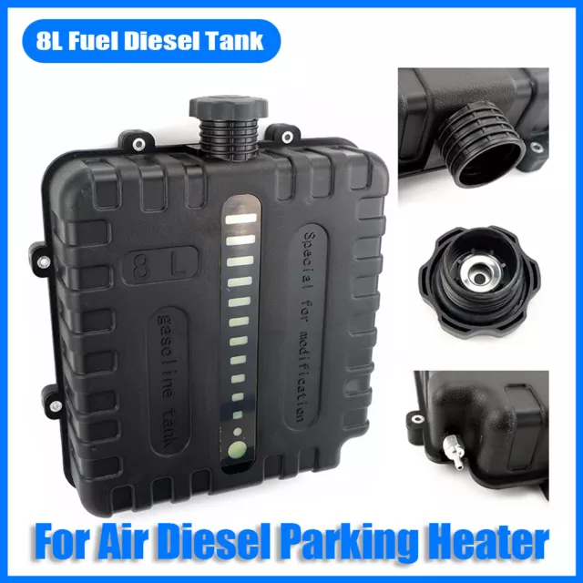 8L Air Diesel Heater Fuel Tank Oil Breath Cap Black Strong For Car Truck VAN AU#