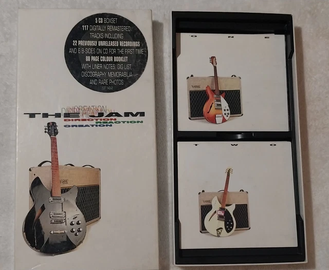 THE JAM : Direction, Reaction, Creation~ 5 CD Box Set