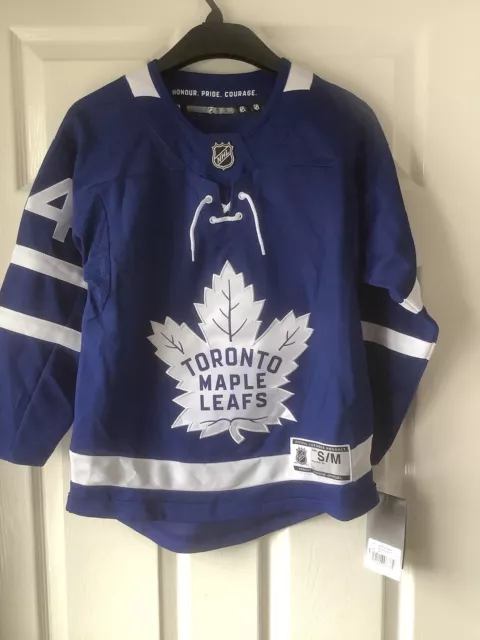 Brand New With Tags NHL Toronto Maple Leafs Jersey Blue Youth S/M Matthews 34