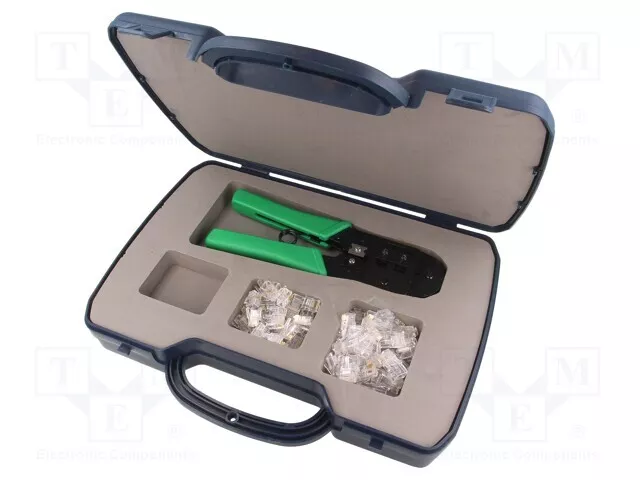 1 ensemble, Kit: pour le sertissage des prises RJ HT-268K /E2FR