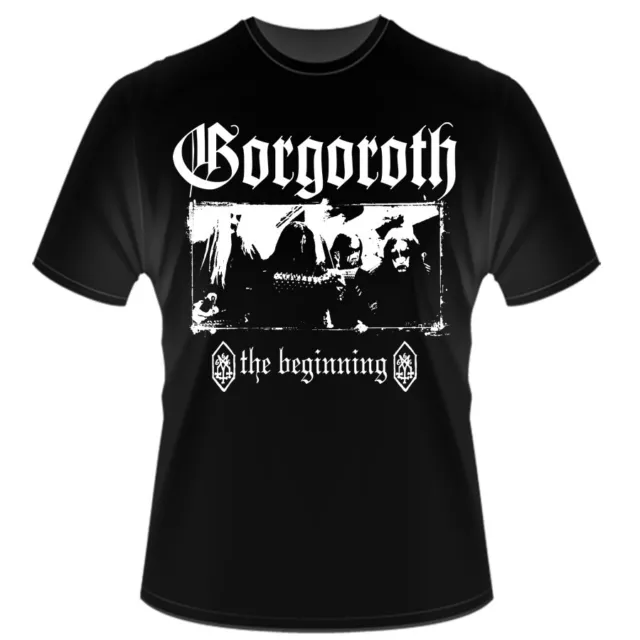 Gorgoroth - the beginning T-Shirt,Mayhem Immortal Dark Funeral Marduk