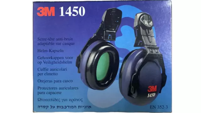 3M 1450 Helm-Kapsel, Helmbefestigung