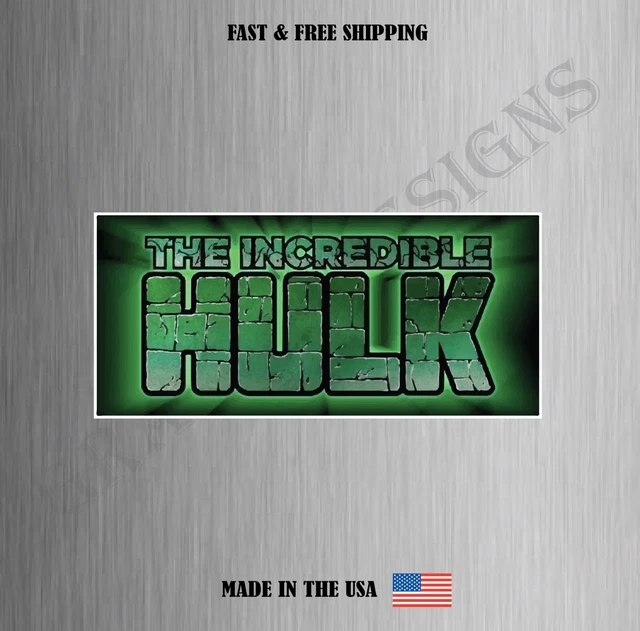 The Incredible Hulk Marvel Comics Vinyl Sticker Decal Car Truck Garage Window