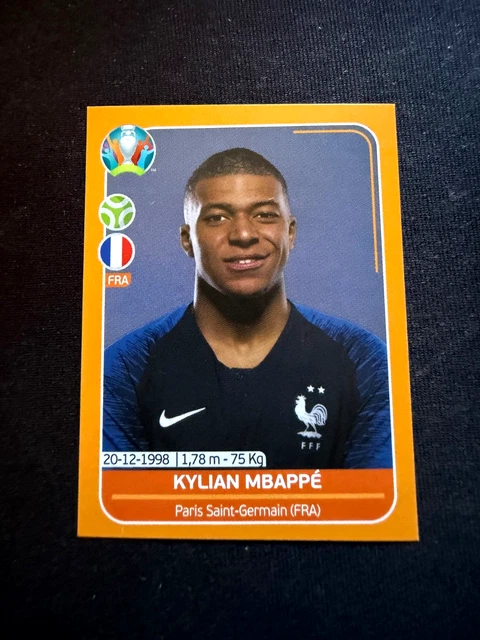 Sticker FRA25: Kylian Mbappé - Panini UEFA Euro 2020