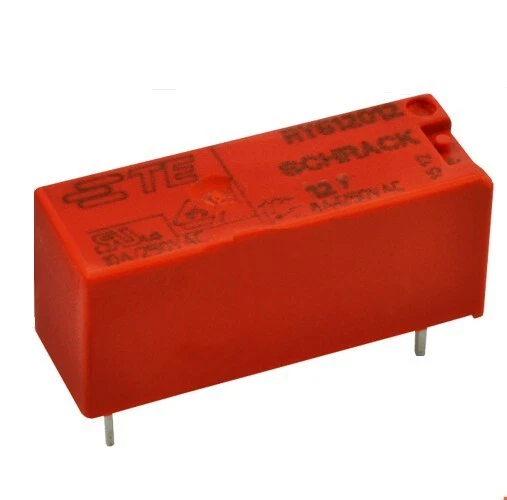 RT114012 Relais 12V Schrack für Leiterplatine Waschmaschine
