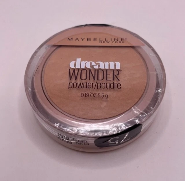 Maybelline Dream Wonder Powder #75 Pure Biege- Sealed- NEW!